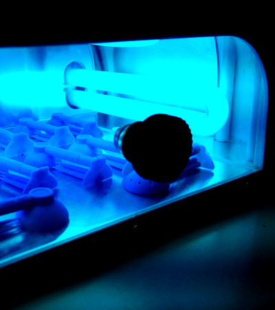 Asiga Flash curing sample parts